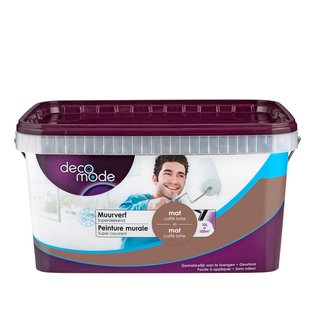 Decomode Muurverf Muurverf - Mat - Caffé Latte - 10l