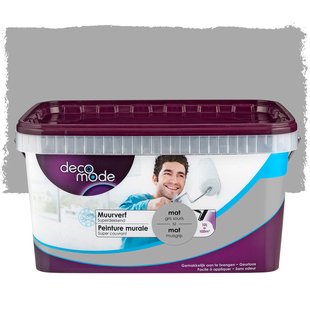 Decomode Muurverf - Mat - Muisgrijs - 10l