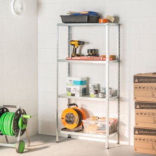 Baseline Stellingkast - Solid 50 - 145x72,5x30cm - Draagkracht 50kg - Metaal