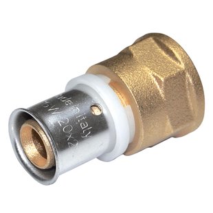 Sanivesk Meerlagen Pers Rechte Overgang 26mmx1f