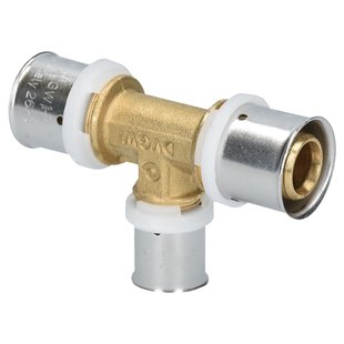 Sanivesk Meerlagen Pers T-stuk 26x20x26mm