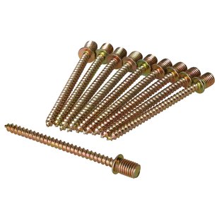 Sanivesk Metaalschroef Staal Zeskantkop - M6x70mm - 10 Stuks