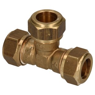 Vsh Knel T-stuk 3 Stuks 15x15x15mm