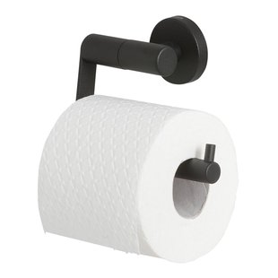 Tiger Toiletrolhouder Boston - Rvs - Zwart Mat