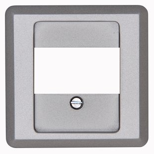 Sencys Afdekplaat Ottawa Usb Zilver