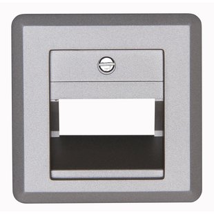 Sencys Afdekplaat Ottawa Uae/utp Zilver