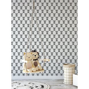 Vliesbehang Fabulous World 67108-1 - Grijs - Roze - Wit - 10,00m X 52cm