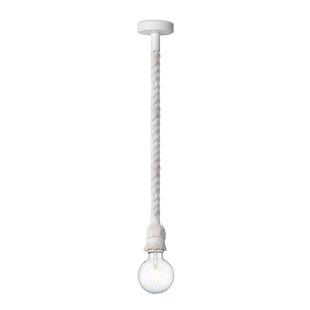 Home Sweet Home Hanglamp Leonardo Wit Touw E27