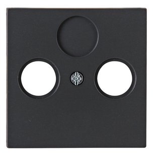 Kopp Afdekplaat Athenis Coax Antraciet