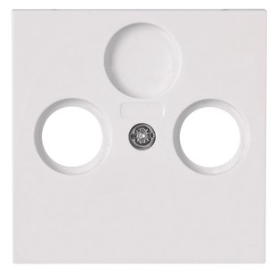 Kopp Afdekplaat Athenis Coax Helder Wit