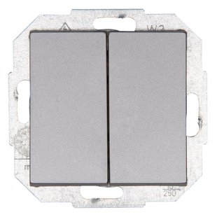 Kopp Serieschakelaar Athenis Zilver