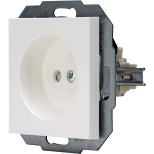 Kopp Inbouwstopcontact Athenis Ongeaard 1-polig Wit Ip20