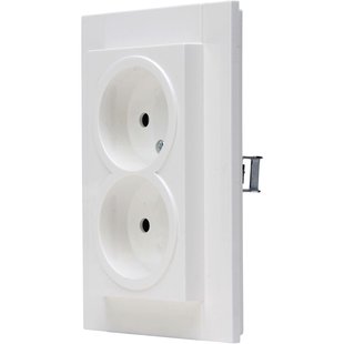 Kopp Inbouwstopcontact Athenis Ongeaard 2-polig Wit Ip20