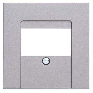 Kopp Afdekplaat Athenis Usb Staal