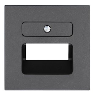 Kopp Afdekplaat Athenis Uae/utp Antraciet