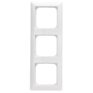 Busch & Jaeger Afdekraam Balance 3-voudig Wit