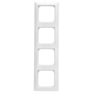 Busch & Jaeger Afdekraam Balance 4-voudig Wit