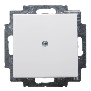 Busch & Jaeger Enkele Afdekplaat Balance Wit