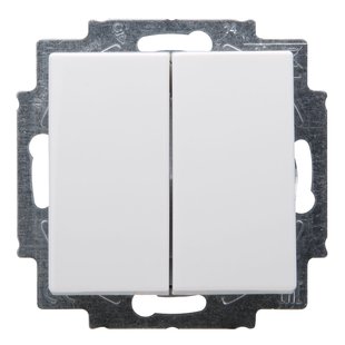 Busch & Jaeger Wissel/wisselschakelaar Balance Wit