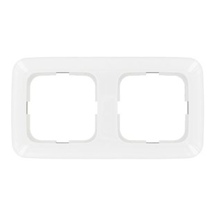 Busch & Jaeger Afdekraam Reflex Si 2-voudig Wit