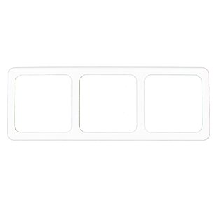 Peha Afdekraam Standaard 3-voudig Wit