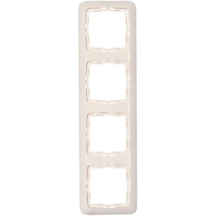 Kopp Afdekraam Rivo 4-voudig Helder Wit