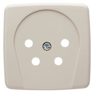 Kopp Afdekplaat Rivo Kpn Crème Wit