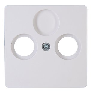 Kopp Afdekplaat Paris Coax Arctic Wit