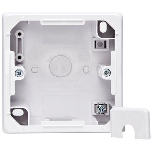 Kopp Opbouwdoos Voor Inbouw Schakelmateriaal 1-voudig Wit