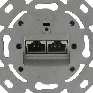Kopp Inbouwstopcontact Technikcenter Uae/utp 2-voudig Rj45 Cat6