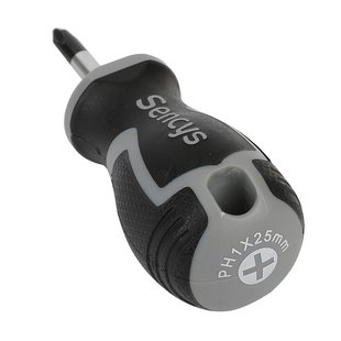 Sencys Schroevendraaier Kruiskop Stomp Ph1x25mm