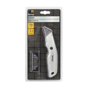 Sencys Universeel Mes Met 10 Vervangmessen