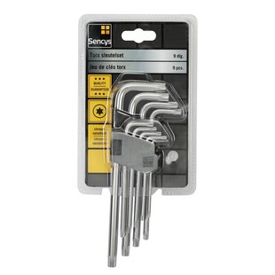 Sencys Inbussleutelset Torx 9st.