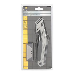 Sencys Uitschuifmes Met 5 Vervangmessen