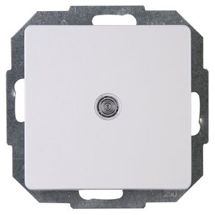 Kopp Wisselschakelaar Paris Met Verlichting Arctic Wit