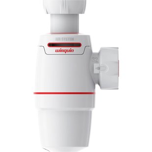 Wirquin Wastafelsifon Neo Air Ø32mm Wit/rood
