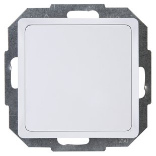 Kopp Enkele Afdekplaat Paris Arctic Wit