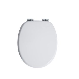 Aquavive Wc-bril Cannes - Mdf - Softclose - Verstelbaar - Wit