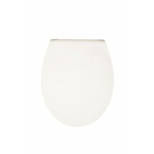 Aquazuro Wc-bril Silvi - Duroplast - Softclose - Verstelbaar - Quick Release - Wit