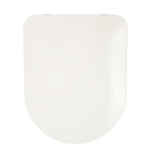 Aquazuro Wc-bril Ortona - Duroplast - D-vorm - Softclose - Verstelbaar - Quick Release - Wit