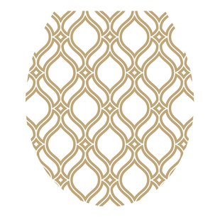 Aquazuro Wc-bril - Duroplast - Softclose - Verstelbaar - Quick Release - Met Oosterse Print