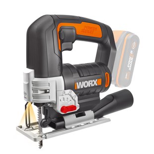 Worx Decoupeerzaag Wx543.9 - 20v Accu (zonder Accu) - Pendelfunctie - Variabele Snelheid