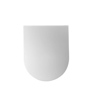 Aquazuro Wc-bril Murano - Duroplast - D-vorm - Softclose - Verstelbaar - Quick Release - Wit