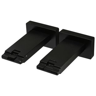 Decomode - Plafondsteun - Design - Zwart - 8 Cm - 2 Stuks