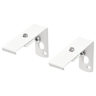 Sencys - Wandsteun - Profielrail - Wit - 50mm - 2 Stuks