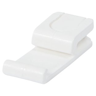 Sencys Gordijnsteun Prof Rail Klik Wit 5 Stuks