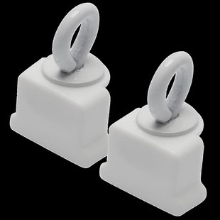 Witte Sencys Einddoppen Met Stoppers 2 Stuks