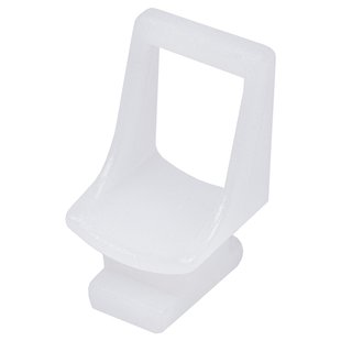 Sencys Kunsstof Gordijn Glijders Prof Wit 50 Stuks