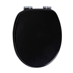 Aquavive Wc-bril Cannes - Mdf - Softclose - Verstelbaar - Zwart