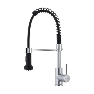 Essebagno Keukenkraan Plimo Met Uittrekbare Handdouche Chroom/zwart